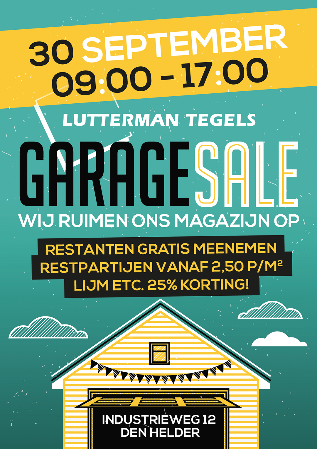 Garage Sale 12 oktober